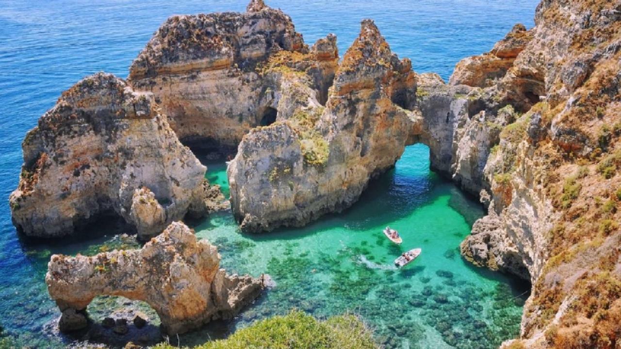 Apartamentos Roja Sol Albufeira Luaran gambar